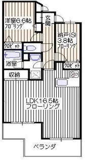 ハイリビングバレー新所沢【2階】の間取り