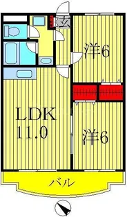 エムティワン【2階】の間取り