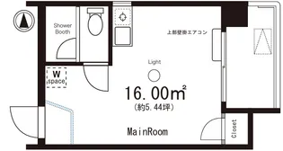 Mビル2【5階】の間取り