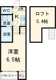 ハーモニーテラス清水III【2階】の間取り