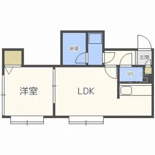 RS澄川【1階】の間取り