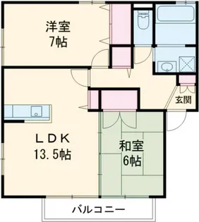 グランディール【2階】の間取り