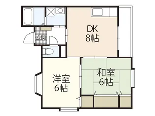 セレクション吉島【2階】の間取り