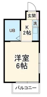プラムハイツ【2階】の間取り
