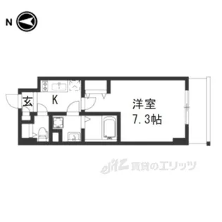 アドバンス京都デタンデュ【3階】の間取り