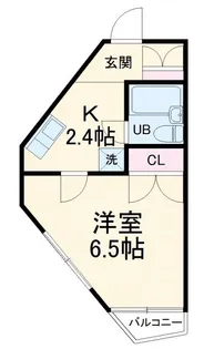 サンシティ中野島第二【3階】の間取り