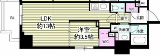ミリアレジデンス根岸柳通り【6階】の間取り
