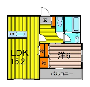 プラセール上青木第2【1階】の間取り