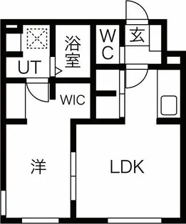 R-fino札幌桑園【3階】の間取り