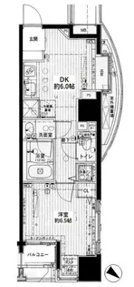 ブロードシティ東京【7階】の間取り