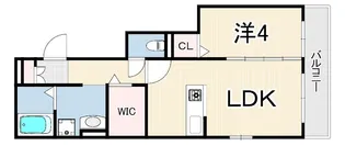 アイリープラザ上ノ丸【3階】の間取り