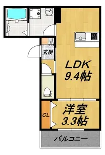 LECOCON 弥富IV【3階】の間取り