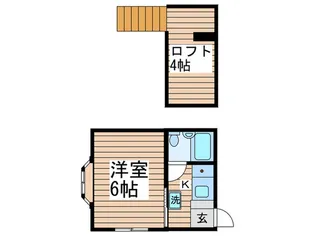 ボビーヒル【2階】の間取り