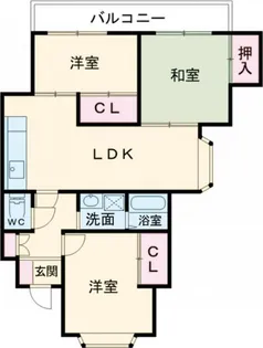 Mezond・Tanaka(メゾンド・タナカ)【2階】の間取り