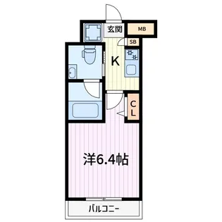 AZEST西川口III【3階】の間取り