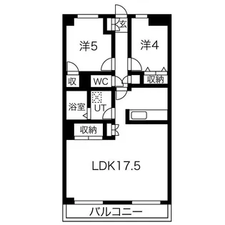 ステータスヒル甲府弐番館【4階】の間取り