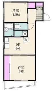 シャインビレッジ吉岡【5階】の間取り