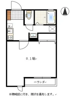 ARROWS SQUARE今保C棟【2階】の間取り