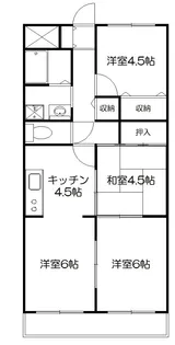 フジコーポ【3階】の間取り