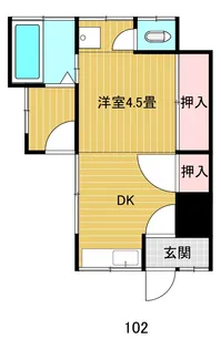 なつか清水と春の丘【1階】の間取り