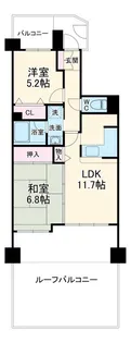 ライオンズガーデン武蔵小杉【2階】の間取り