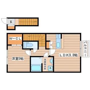 Palmas(パルマス)【2階】の間取り