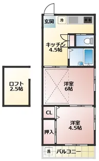 NTコーポ【1階】の間取り