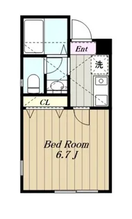 シティハイツ共和【2階】の間取り