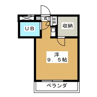名豊元八事II【4階】の間取り