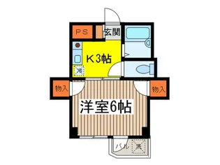 ガストハウス府中【3階】の間取り