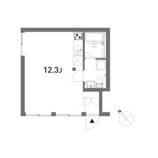 TAKANAWA SITE【1階】の間取り