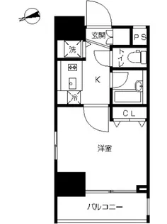 スカイコート新宿落合壱番館【3階】の間取り