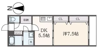 グレースキャッスル【3階】の間取り