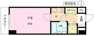 ダイアパレス長野大通りI【2階】の間取り