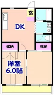 大成レジデンス第1【3階】の間取り