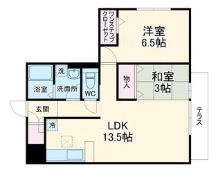 アークファイブ【1階】の間取り
