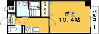 マリベール老松【5階】の間取り
