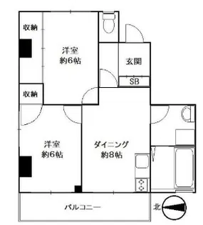 アール平河町【2階】の間取り