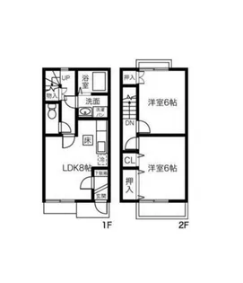 Harvest Kの間取り