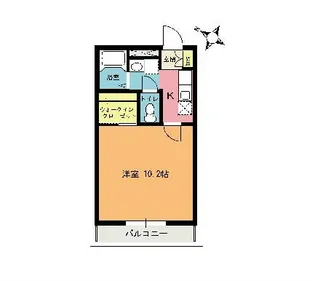 エスペラント【3階】の間取り
