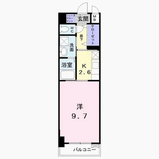 K・Sガーデン柏の葉キャンパス【2階】の間取り
