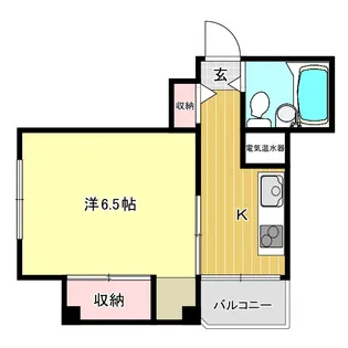 デュオ鳴尾【5階】の間取り