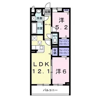 アドバンス【1階】の間取り