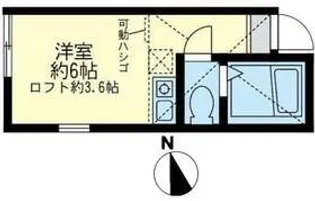 カナーレ鶴見 A棟【2階】の間取り