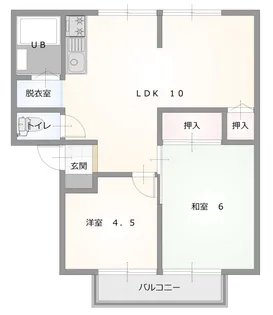 サンビレッジゴトウ【2階】の間取り