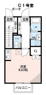 Superiore(スペリオーレ)【1階】の間取り