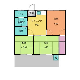 Iハイツ【1階】の間取り