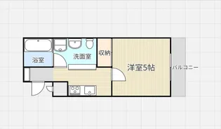 1Kの間取り画像