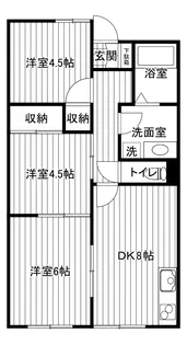 アルファルス七沢【2階】の間取り