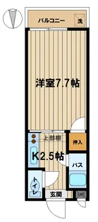 アサヒコーポ永福【2階】の間取り